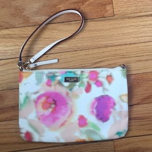 Kate Spade Floral Wristlet